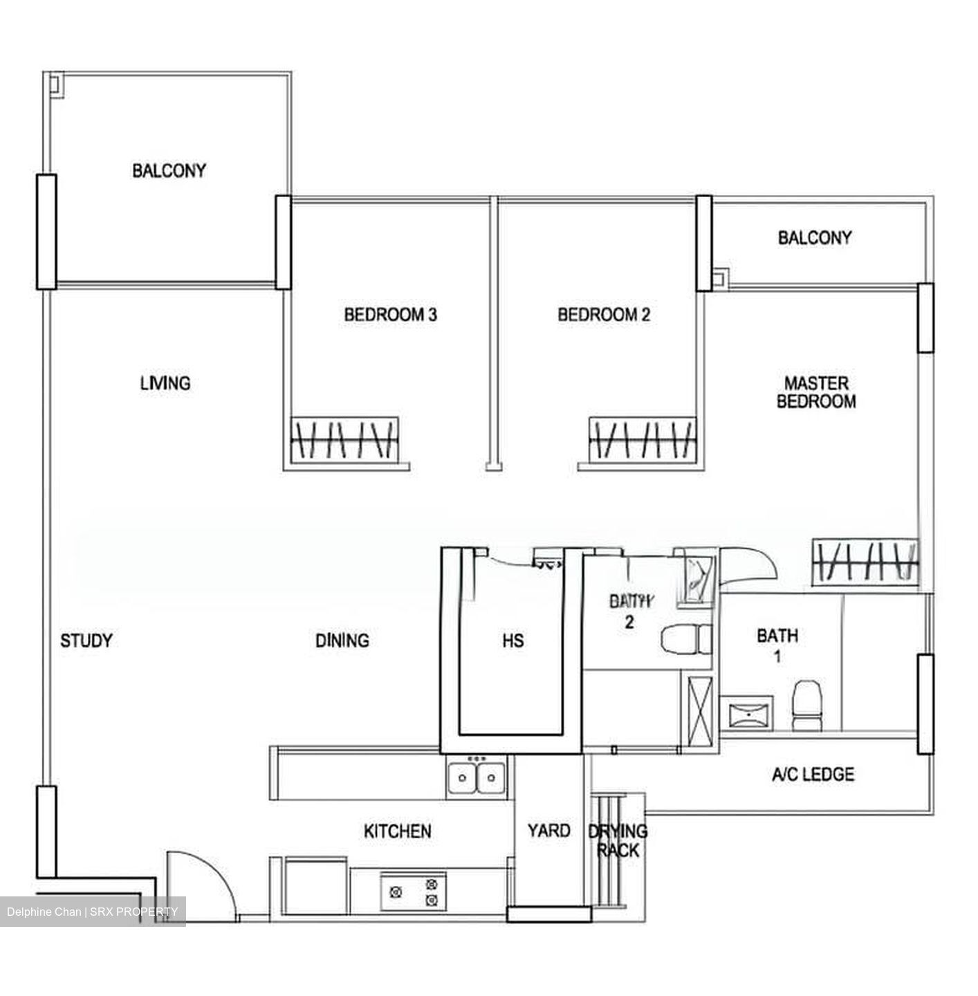 Blk 519D Centrale 8 At Tampines (Tampines), HDB 5 Rooms #592803441